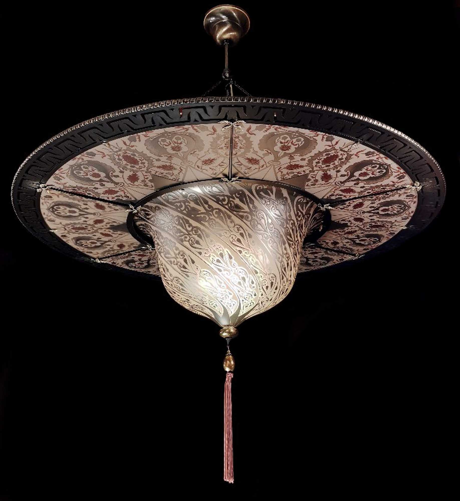 Shangri-la 40 Luxury Glass Lamp